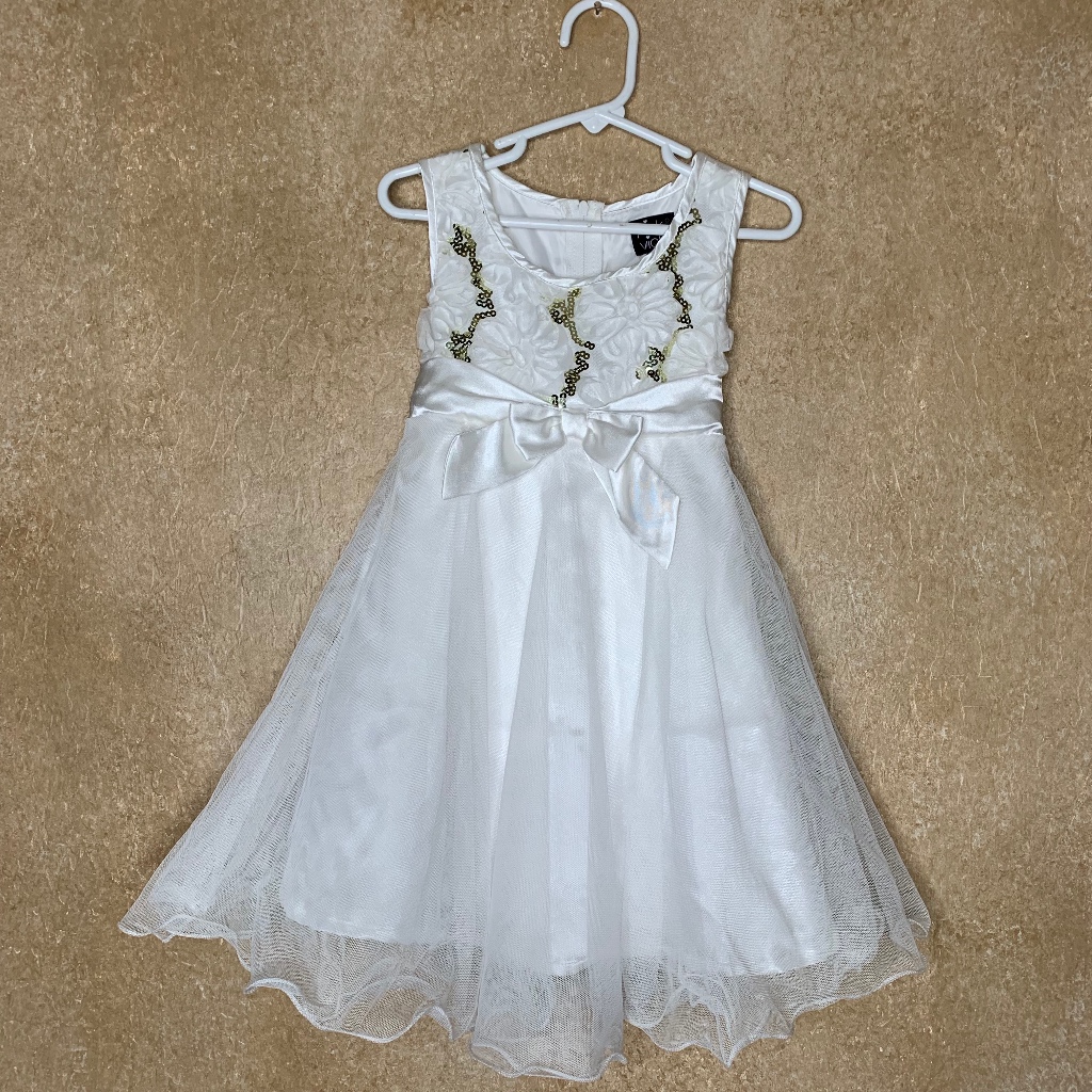 Girls White Dress